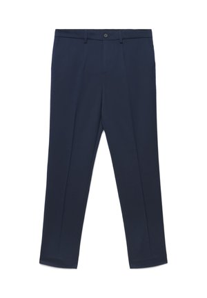 Calliope, PANTALONE LUNGO TINTA UNITA - Pantalon classique - blu notte