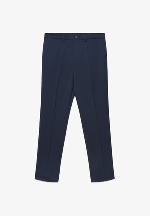 Calliope, PANTALONE LUNGO TINTA UNITA - Pantalon classique - blu notte