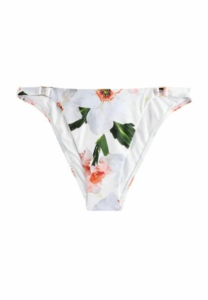 LEG FIT - WAIST - Spodnji deli kopalk - coral pink floral