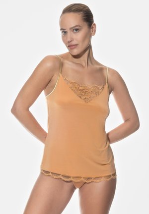 CAMISOLE SERIE POETRY VOGUE - Undershirt - roasted almond