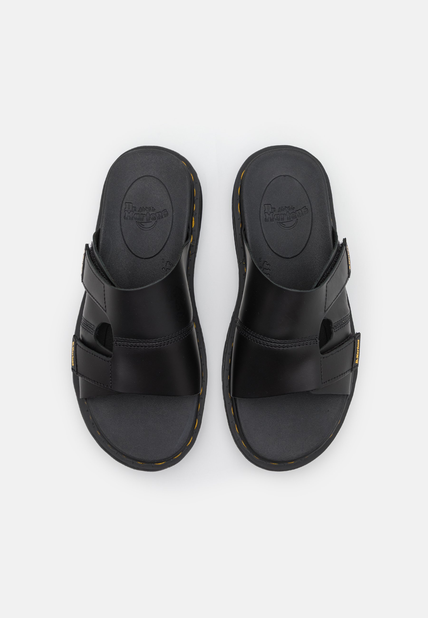 Dr. Martens DAXTON - Slip-on sandaler - black brando/sort - Zalando.dk