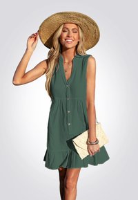 Cupshe Robe de jour - green
