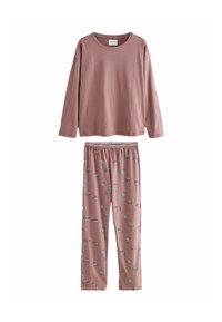 Next SET - Nattøj sæt - mauve purple zebra