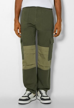 Relaxed fit -farkut - khaki