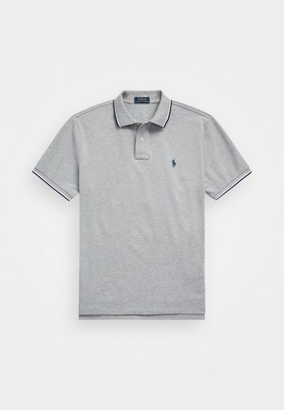 Polo Ralph Lauren CUSTOM SLIM FIT MESH POLO SHIRT - Polotričko - andover heather
