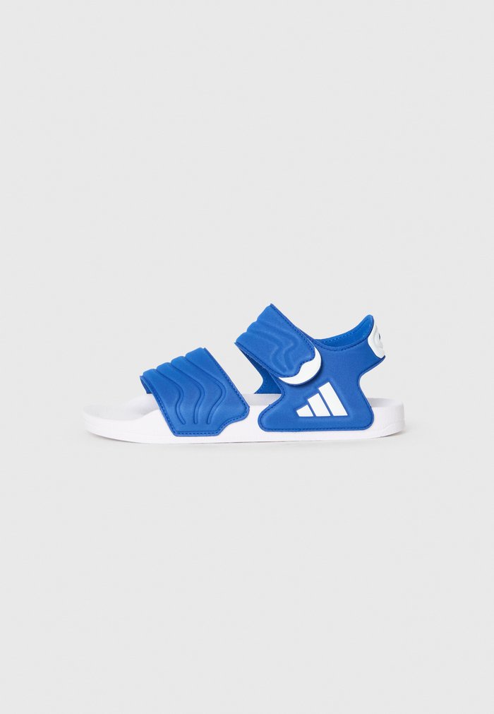 adidas ADILETTE UNISEX - Sandalias de senderismo - team royal blue/white Royal Blue White (GS)