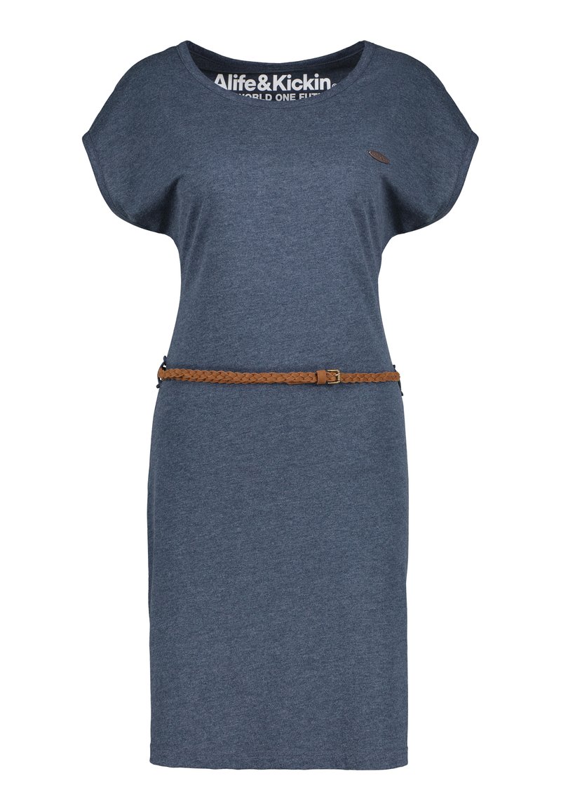 alife & kickin Jerseyjurk gemêleerd donkerblauw alife & kickin Jerseyjurk gemêleerd donkerblauw
