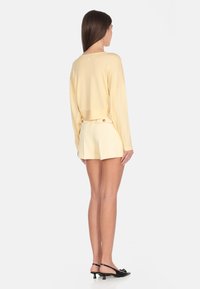 Elisabetta Franchi Felpa - light yellow