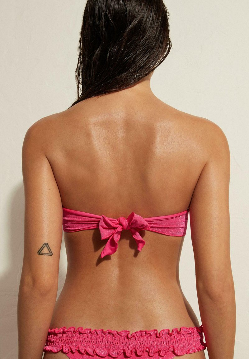 Damen Bikinis | Calzedonia Bikini-Top fuchsia glänzend glamour/beere - JK41294 Damen Bikinis | Calzedonia Bikini-Top fuchsia glänzend glamour/beere - JK41294