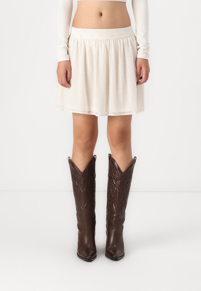 ONLY ONLIVY MINI SKIRT - Mini suknja - whitecap gray