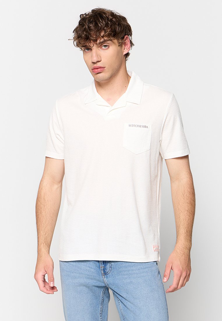 Scotch & Soda T-shirt basic wit