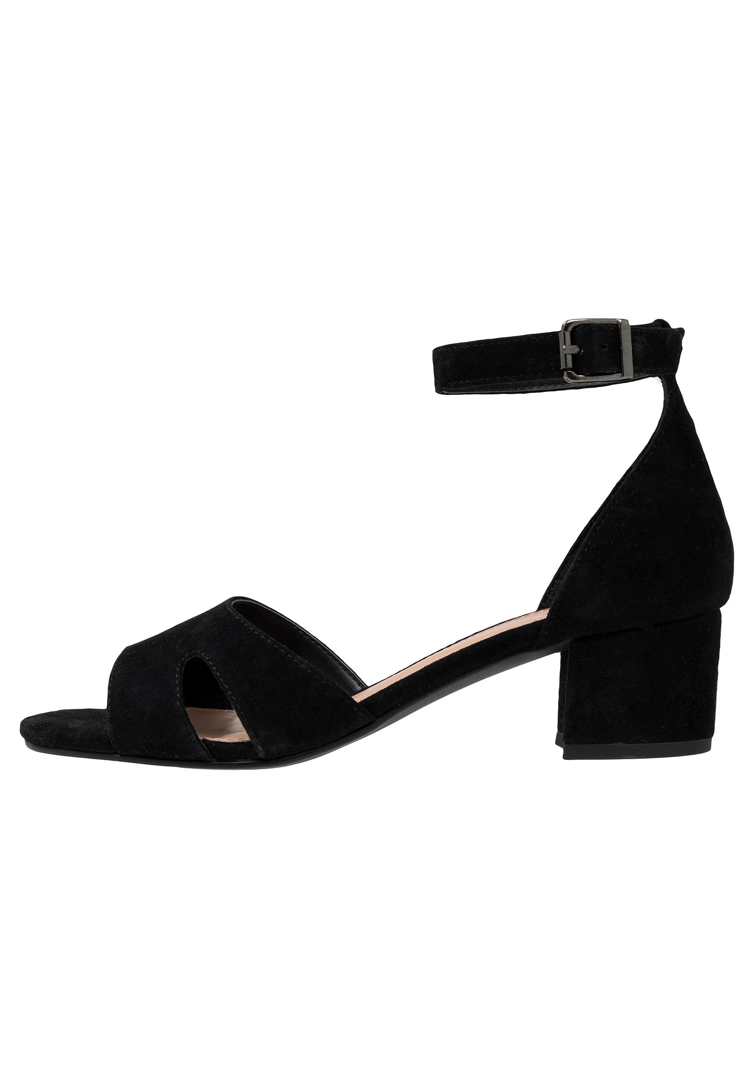 anna sandals black