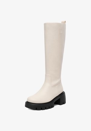 Nine West, NINE WEST BOOTS WOMEN'S BEIGE CEO-SUMAYA-01 - Plateaustøvler - beige