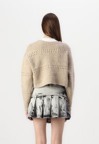 Vero Moda VMADELINA LS TWO WAY  - Cardigan - silver mink melange