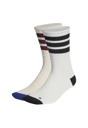 PREMIUM MID CREW 2 PACK - Socks - crystal white