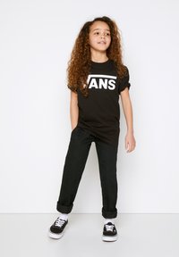 Vans - BY VANS CLASSIC BOYS - Print T-shirt - black/white Thumbnail Image 1