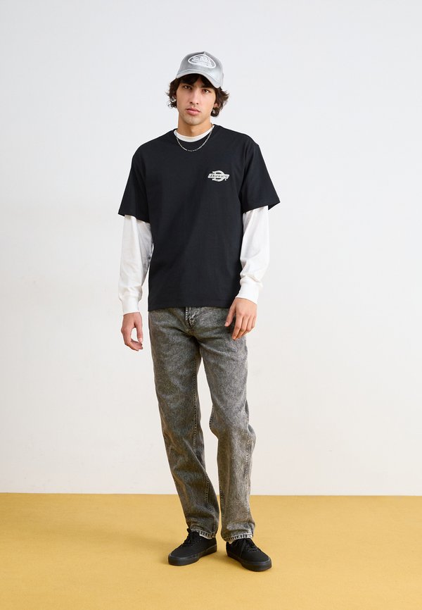 WOOD LOGO TEE - Print T-shirt2