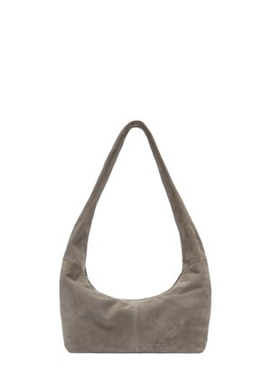BO HOBO M GERÄUMIGE AUS WEICHEM - Bolso de mano - sandstein