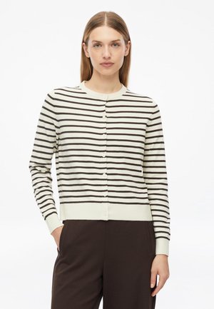 s.Oliver, STRICKJACKE - Strickjacke - dunkelbraun