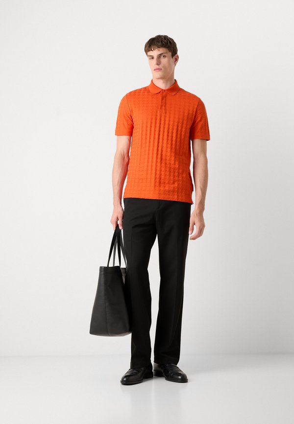 Polo shirt - dark orange4