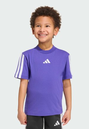 adidas Sportswear, ADIDAS SPORTSWEAR ESSENTIALS TEE KIDS - Printtipaita - pure purple frozen purple