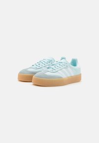 adidas Originals SAMBAE - Sportcipő - almost blue/footwear white/silver metallic