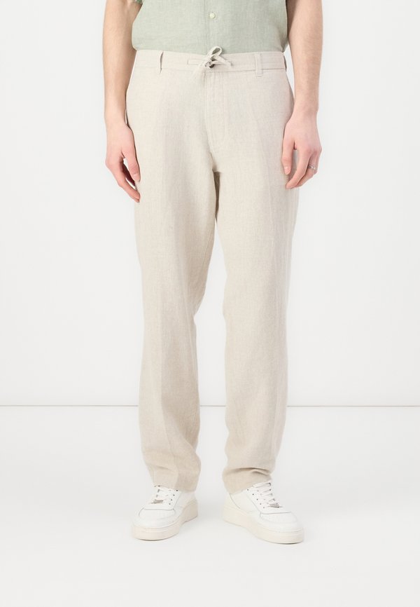 SLH196 STRAIGHT LEROY SUN PANT - Trousers - beige