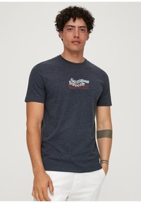 s.Oliver T-Shirt print - navy