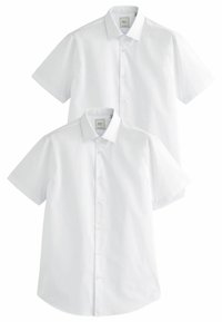 2 PACK SHORT SLEEVE  - REGULAR FIT - Kauluspaita - white