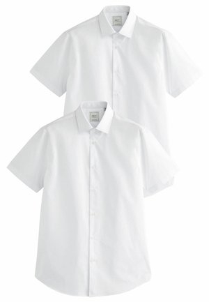 2 PACK SHORT SLEEVE  - REGULAR FIT - Alkalmi ing - white