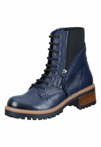 Manitu Lace-up ankle boots - blau