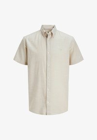 Jack & Jones SUMMER SHIELD KURZARM - Overhemd - weiß/wit Jack & Jones SUMMER SHIELD KURZARM - Overhemd - weiß/wit