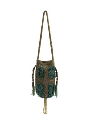 PARSACBEADS  - Bandolera - green gold