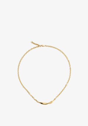 & OTHER STORIES, & OTHER STORIES TWIST-DETAIL CHAIN NECKLACE - Collier - gold-coloured