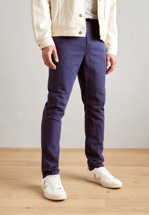 WARREN STRAIGHT FIT - Trousers - navy