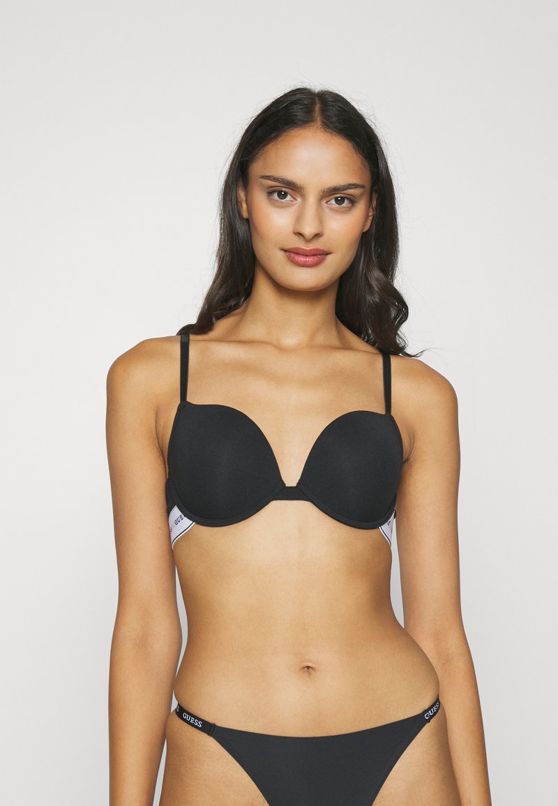 Guess CARRIE - Push-up bra - jet black