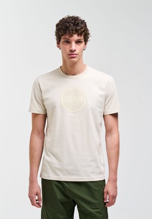 Colmar Originals CREW-NECK WITH LOGO - Camiseta estampada - Sand