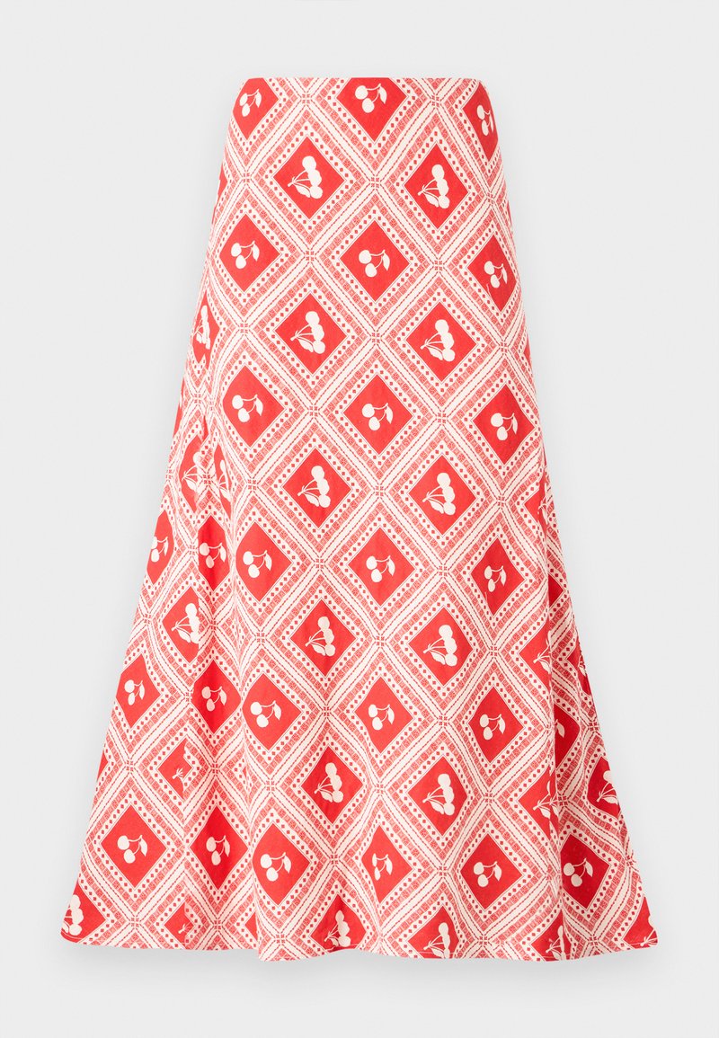 Abercrombie & Fitch Maxirok rood