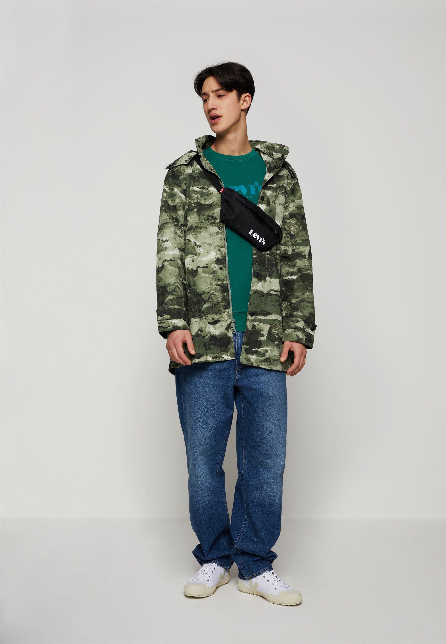 Levi's® STAY LOOSE - Vaqueros boyfriend - med indigo/azul claro - Zalando.es