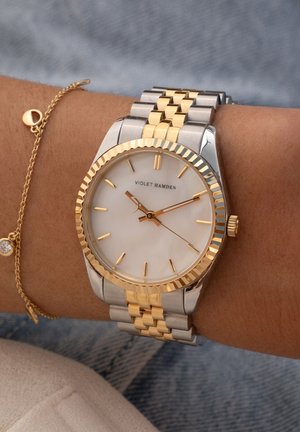 Violet Hamden Montre - gold farbend silber farbend