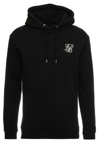 SIKSILK Jersey con capucha - black denim