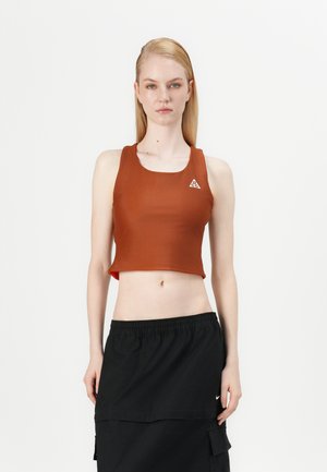 Nike ACG TANK - Top - cinnamon/picante red/summit white