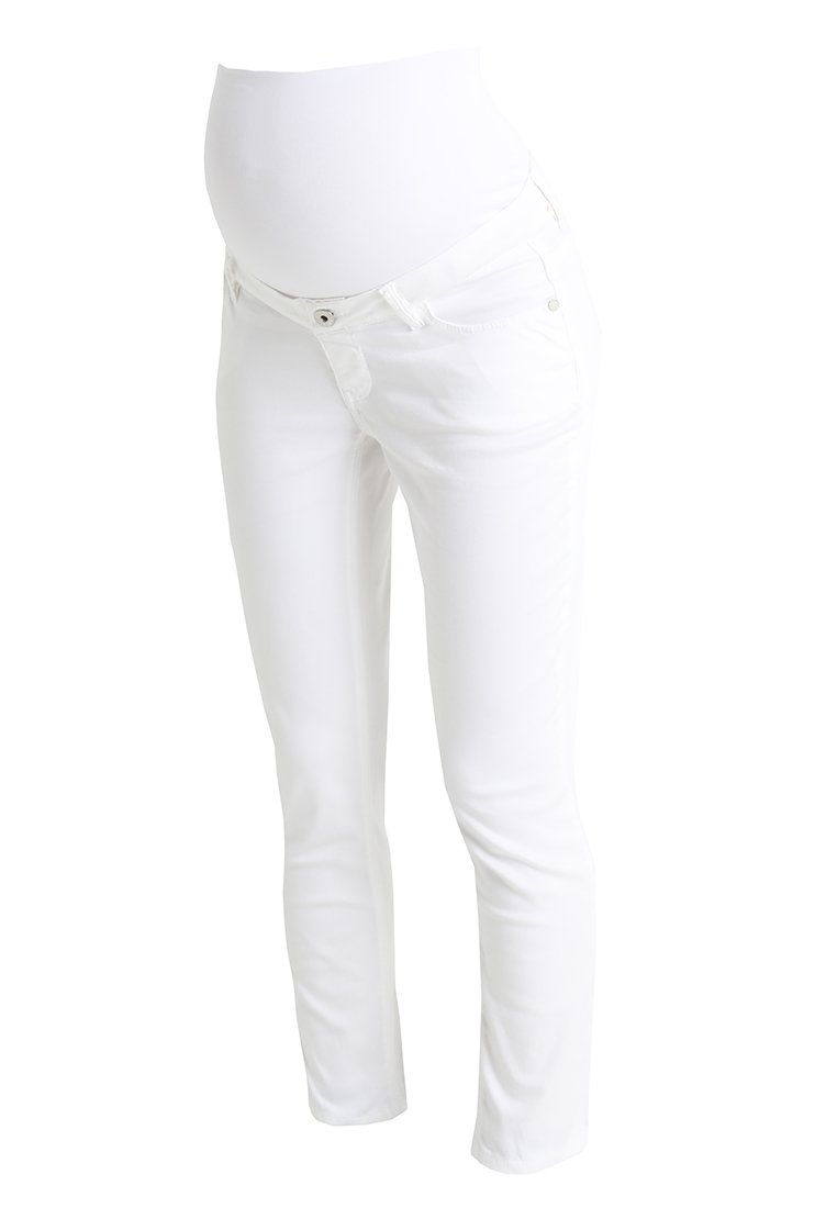 Noppies Slim fit jeans wit denim/whitedenim