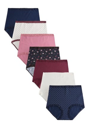 Next 7 PACK - Alushousut - black floral berry