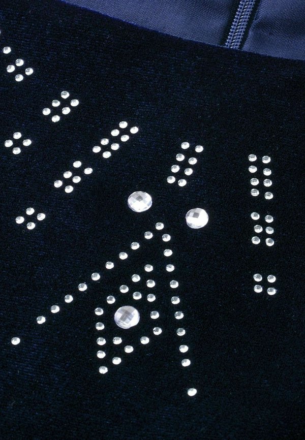 KOSTÜM KLEID FÜR EISKÖNIGIN ELSA FANS MIT HAARREIF – Kostüm – dunkelblau