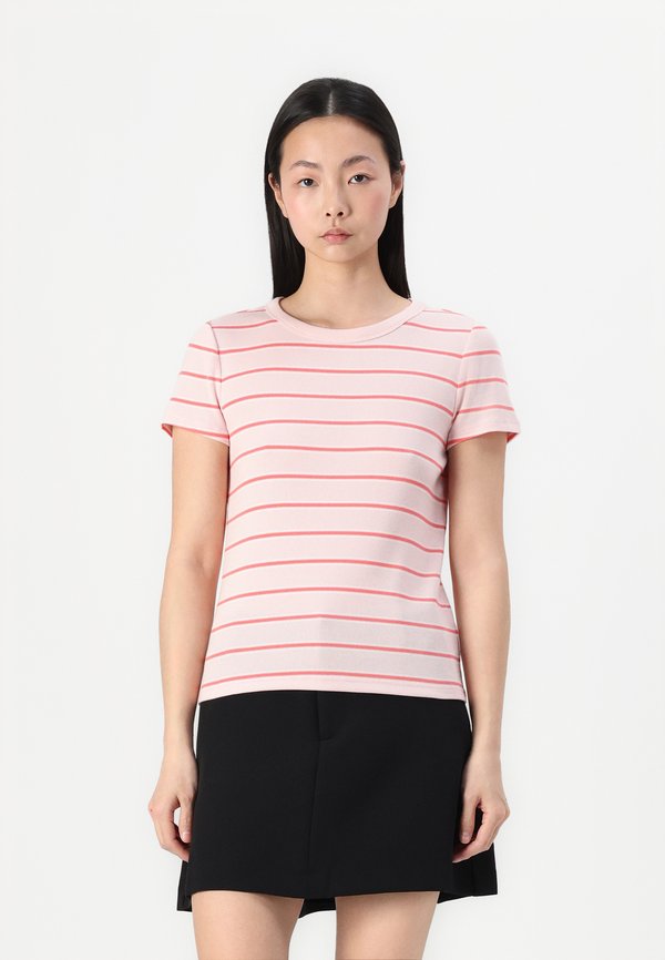 Print T-shirt - misty rose