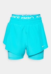 SHORT - Šortai „du viename“ - dusty cactus/white