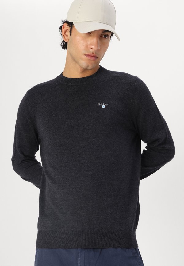 CREW NECK  - Jumper - charcoal2