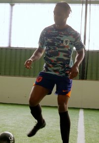 Nike Performance NETHERLAND KNVB ACADEMY PREMATCH - Pelipaita - blue void/copa/white