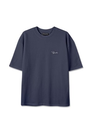 Pegador, SIGNAR - Základné tričko - washed twilight blue/white